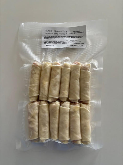 Laura's Fabulous Rolls - Spring Rolls (12pc)