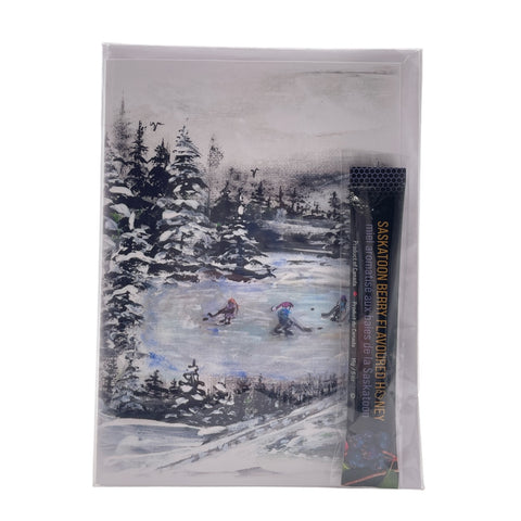 Wendy Fox Art - Sweet Greeting Cards (Card & Honey)