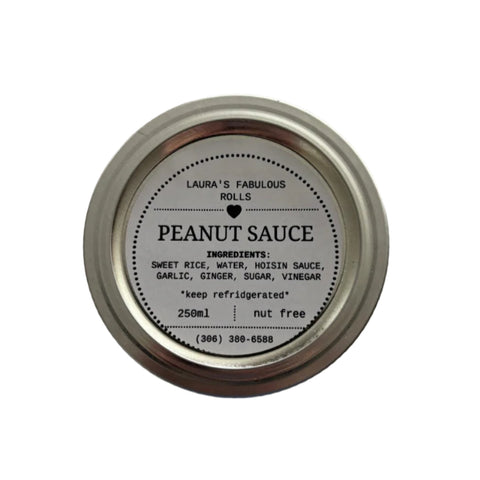 Laura's Fabulous Rolls - Peanut Sauce (250ml)