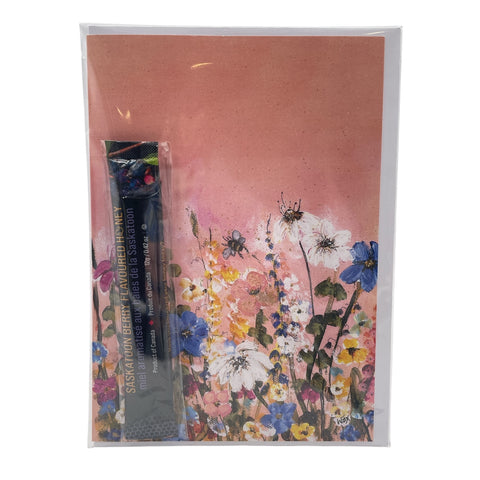 Wendy Fox Art - Sweet Greeting Cards (Card & Honey)