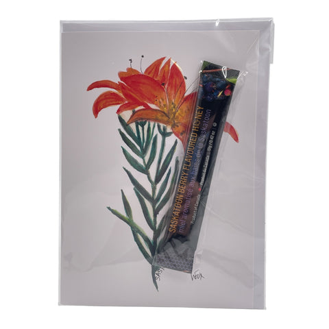 Wendy Fox Art - Sweet Greeting Cards (Card & Honey)