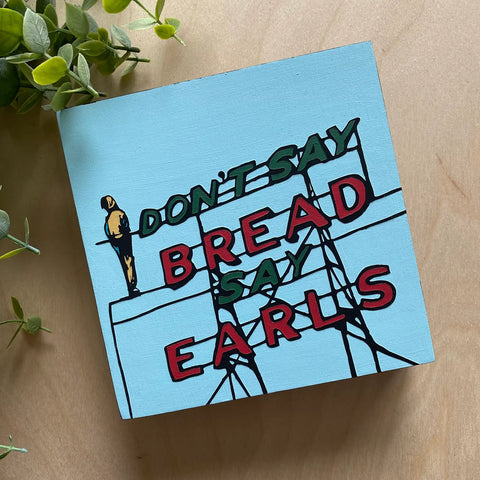 Febe and Frona - Assorted Art Signs (6x6)