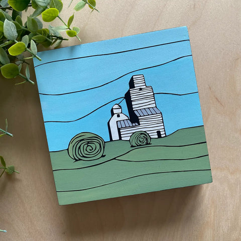 Febe and Frona - Assorted Art Signs (6x6)
