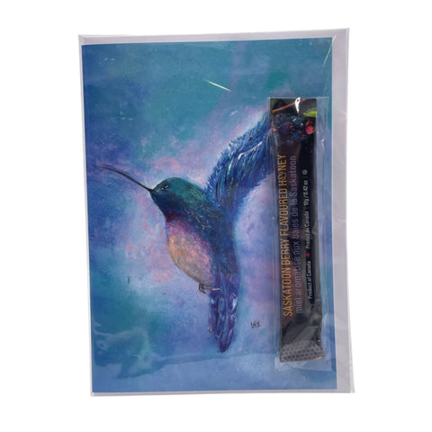 Wendy Fox Art - Sweet Greeting Cards (Card & Honey)