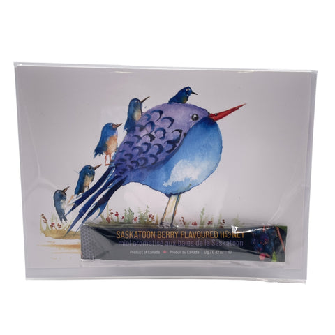 Wendy Fox Art - Sweet Greeting Cards (Card & Honey)