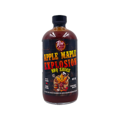 Rave BBQ Rubs - Apple Maple Explosion BBQ Sauce