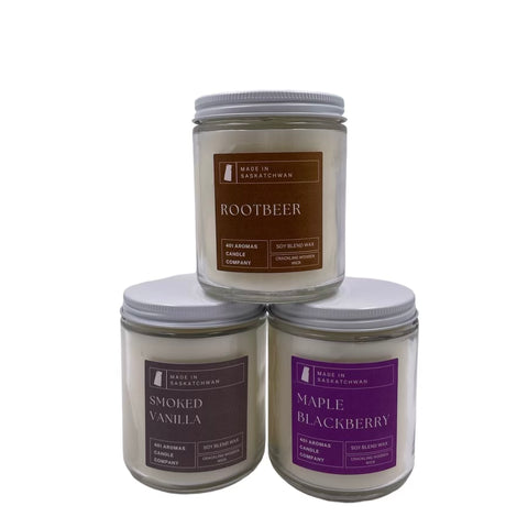 401 Aromas - Soy Candle with Wooden Wick