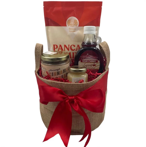 Gift Basket: Cherry Sweet Breakfast