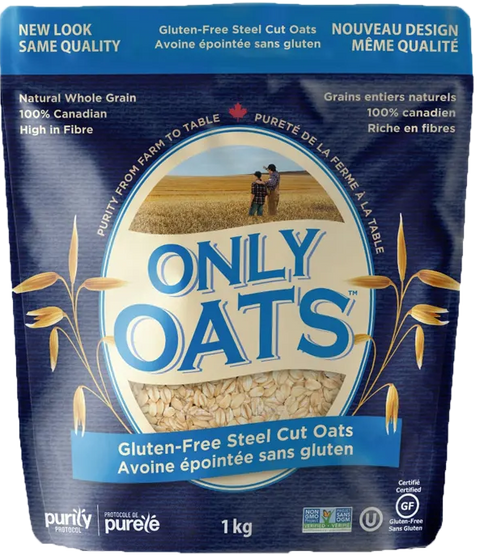 Only Oats - Gluten Free Steel Cut Oats (1kg)