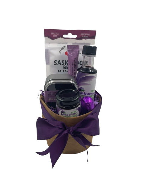 Gift Basket: Mini Saskatoon Berry Taster
