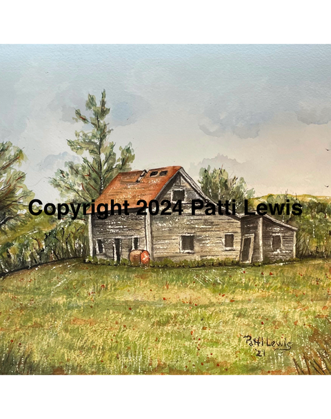 Patti Lewis Art - Framed Art Cards