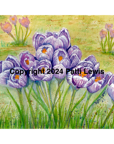 Patti Lewis Art - Framed Art Cards