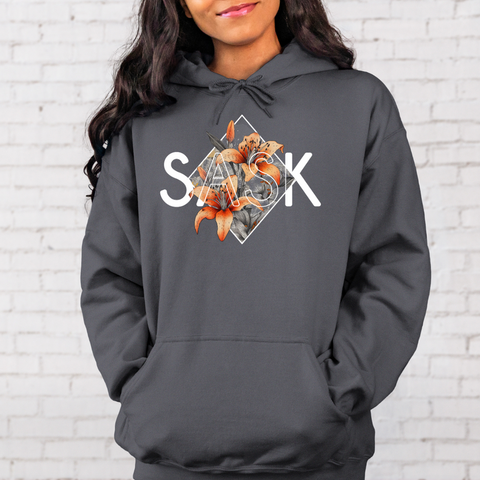 DIYxe Designs - Sask Diamond Bunny Hugs (Charcoal)