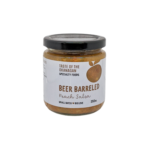 Taste of the Okanagan - Beer Barreled Peach Salsa (250mL)