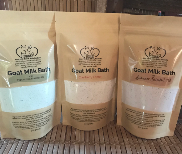 Corinne's Caprines Goat Milk Bath & Body Products - Bath Salts
