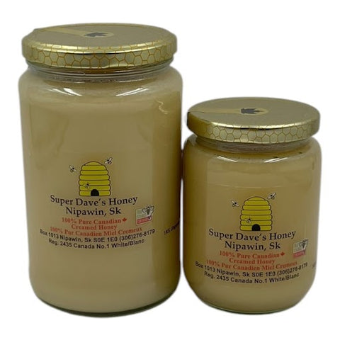 Super Dave's Honey - Creamed Honey (Unpasteurized)