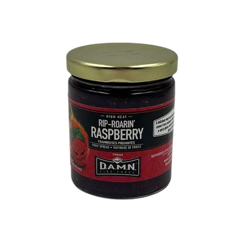 D.A.M.N. Fine Foods - Spicy Fruit Spread: Rip Roarin' Raspberry (190 ml)