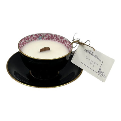 AlfalfaPastures Handcrafted - Tea Cup Candles
