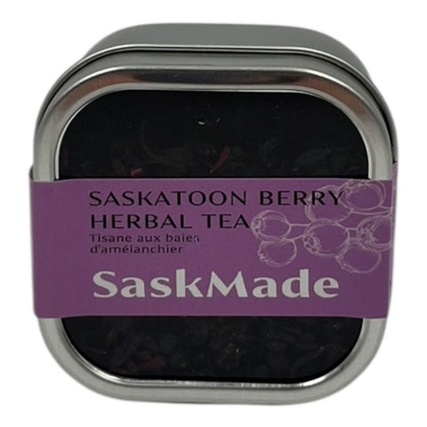 SaskMade - Saskatoon Berry Herbal Tea (Loose)