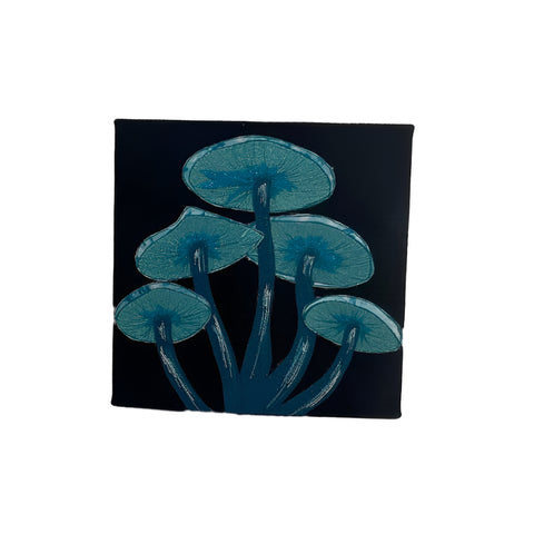 South40 Designs - Mushroom Wall Hanging (10x10 Framed)