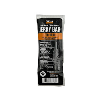 Carzan Local Meats - Grass Fed Beef Jerky Bars (20g)