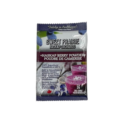 Sweet Prairie Haskap Orchards - Haskap Berry Powder (5g)