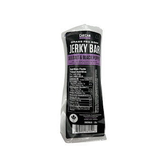 Carzan Local Meats - Grass Fed Beef Jerky Bars (20g)