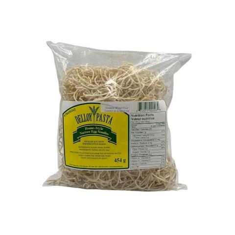 Delloy Pasta - Homestyle Egg Noodles: Narrow (454 g)