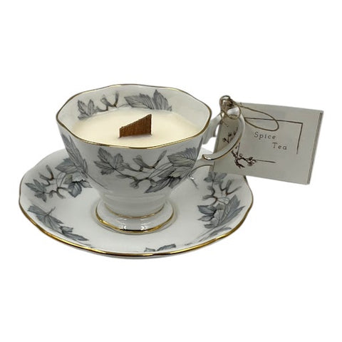 AlfalfaPastures Handcrafted - Tea Cup Candles