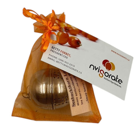 Northern Vigor Berries - Seabuckthorn  Tea Ball