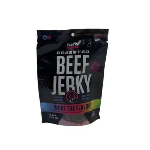Carzan Local Meats - Grass Fed Beef Jerky Bags (75g)