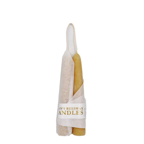 Joan's Beeswax Candles - Beeswax Tapers