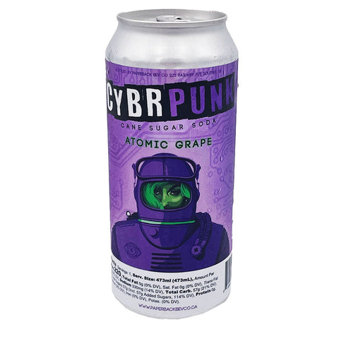 Paperback Beverage Company - Cybrpunk Cane Sugar Soda