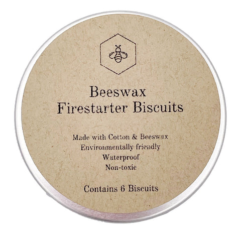 Tu-Bees Gourmet Honey - Beeswax Firestarter Biscuits