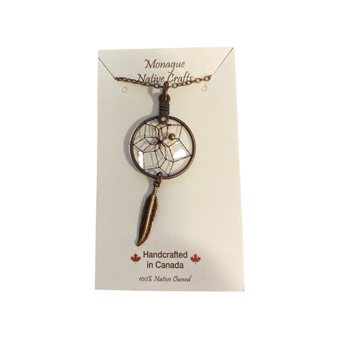 Monague Native Crafts - Dream Catcher Necklaces