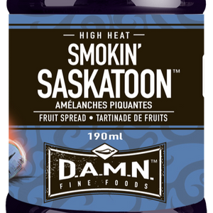 D.A.M.N. Fine Foods - Spicy Fruit Spread: Smokin' Saskatoon (190 ml)