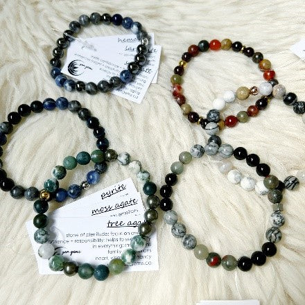 Zen Gems - Unisex Gemstone Bracelets