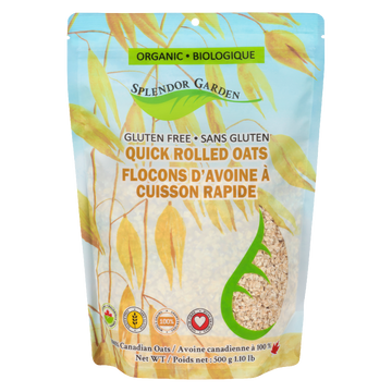 Splendor Garden Canadian Organic Spice & Herb - Gluten Free Quick Rolled Oats