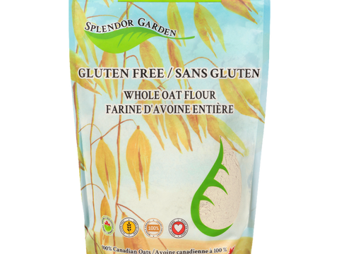 Splendor Garden Canadian Organic Spice & Herb - Gluten Free Oat Flour