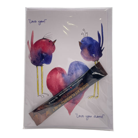 Wendy Fox Art - Sweet Greeting Cards (Card & Honey)