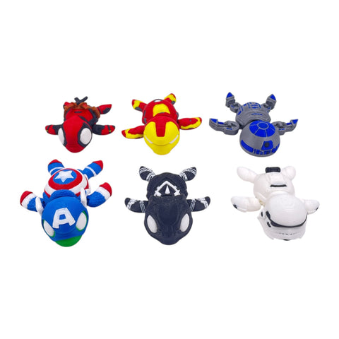 First Layer 3D Printing - Superhero Turtles
