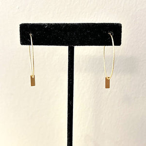 K&B Jewelry- Hoop Earrings (Gold Finish)