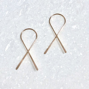 K&B Jewelry- Hoop Earrings (Rose Gold)