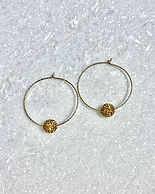 K&B Jewelry- Hoop Earrings (Gold Finish)