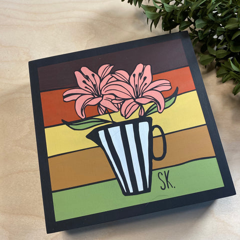 Febe and Frona - Assorted Art Signs (6x6)
