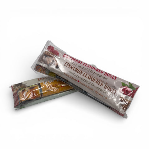 Tu-Bees Gourmet Honey - Flavoured Honey Sachets - Top 4 Flavours