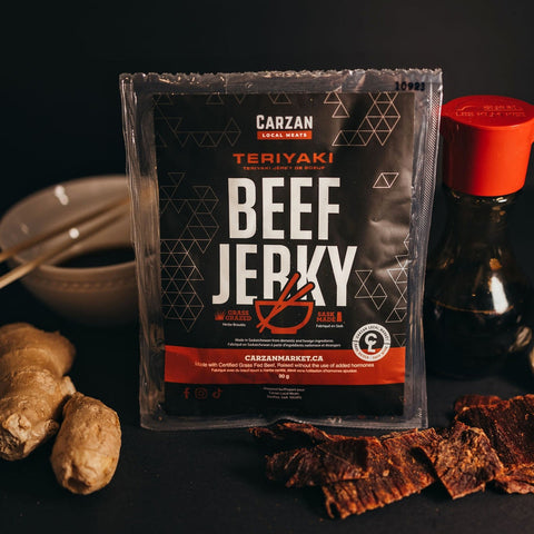 Carzan Local Meats - Grass Fed Beef Jerky Bags (75g)