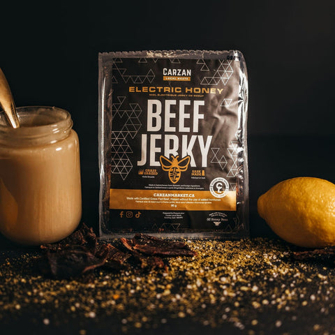 Carzan Local Meats - Grass Fed Beef Jerky Bags (75g)