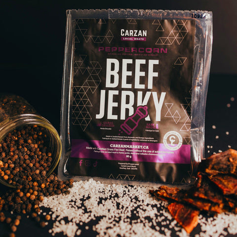 Carzan Local Meats - Grass Fed Beef Jerky Bags (75g)