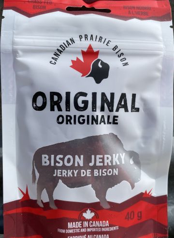 Canadian Prairie Bison - Bison Pemmican / Jerky